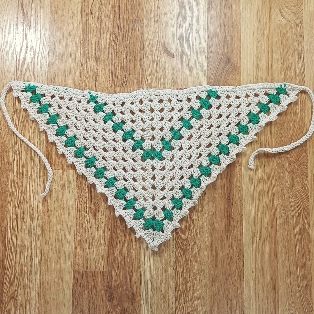 Hand-made Crochet Kerchief/Bandana